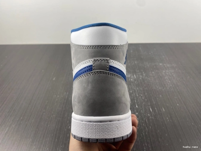 Cheap Husky True 1 Blue Jordan Air High DZ5485-410 OG 0801